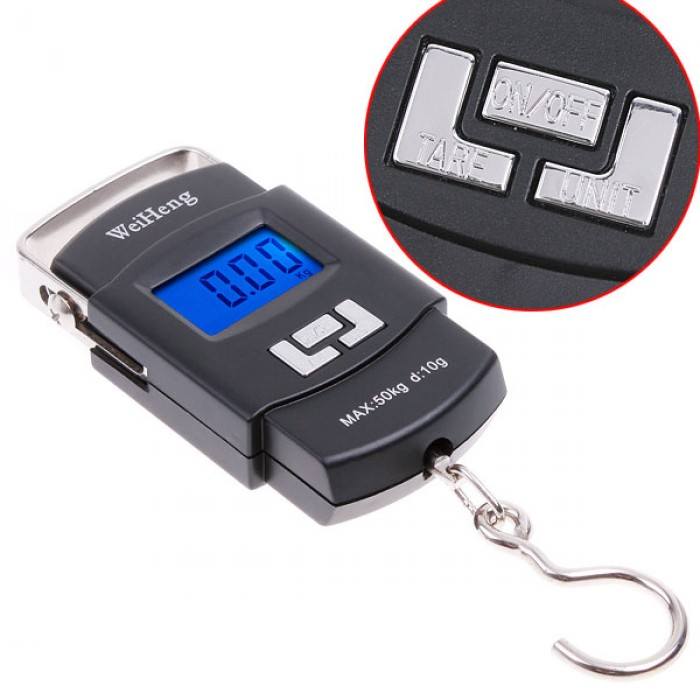 ✨ Portable Digital Weight Scale with LED Backlight ✨