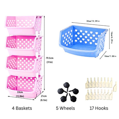 SB 4 Layer Storage Basket