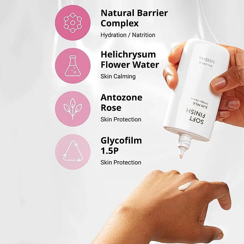 Missha Soft Finish Sun Milk