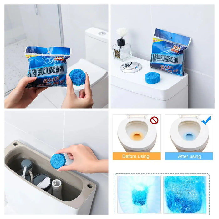 Blue Commode Cleaning Tablet