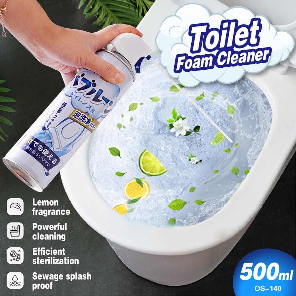 Multipurpose Toilet Foam Cleaning Spray