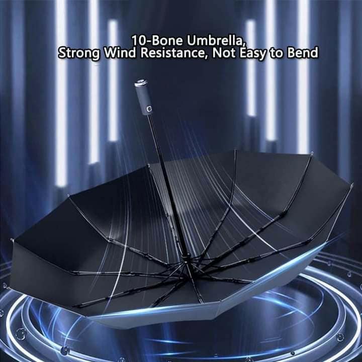Automatic Umbrella with Flashlight
