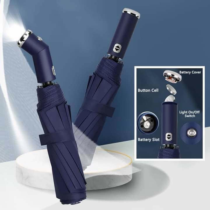 Automatic Umbrella with Flashlight