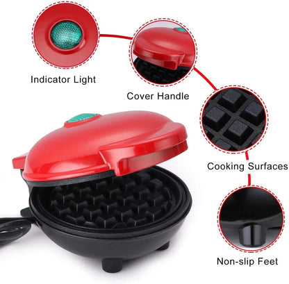 Mini waffle maker